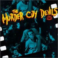Cover art for The Murder City Devils, showing band members against a blue-black background.