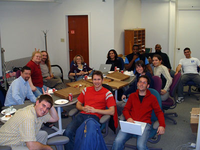 a picture of 13 of about 16 SIMS (www.sims.berkeley.edu) PhD students